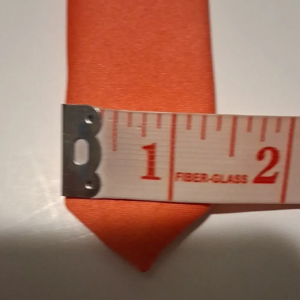 Elegant Burnt Orange Men's Tie